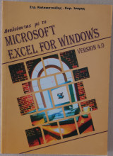 Δουλεύοντας με το Microsoft Excel for Windows - Version 4.0