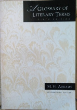 A Glossary of Literary Terms