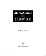 Macrobiotics For Dummies