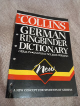 Collins German Ringbinder Dictionary