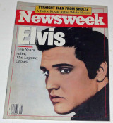 Newsweek, Aug. 3, 1987 Elvis Ten Years After, The Legend Grows Single Issue Magazine