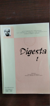 Digesta - 1ο τεύχος