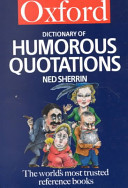 The Oxford Dictionary of Humorous Quotations