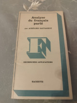 Analyse du francais parle