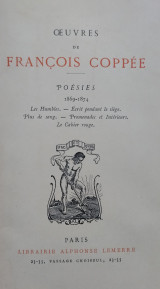 Francois Coppee - Poesis 1869 1874
