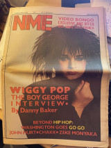 New musical express nme newspaper boy george culture club