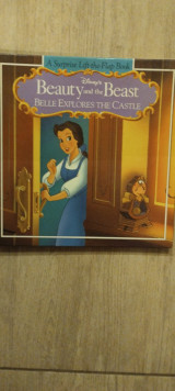 Beauty and the beast belle explores the castle