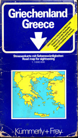 Grecia - Grece - Griechenland - Greece - Χάρτης 1:1000000