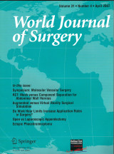 World Journal of Surgery, Volume 31, issue 4, April 2007