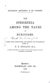 The Iphigeneia Among the Tauri