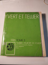 Κατάλογος γραμματοσήμων Yvert et Tellier, Τόμος 3 - 1986