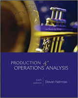 Production and Operations Analysis