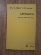 Krambambuli und andere Erzahlungen