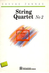 STRING QUARTET No 2: for 2 Violins, Viola and Violoncello (1982)