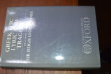 Greek Epic, Lyric and Tragedy