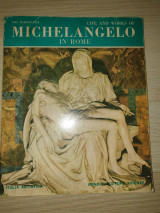Life and works of Michelangelo in Rome