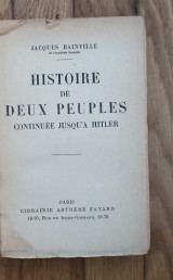 Histoire de deux peuples continuée jusqu'à Hitler