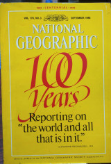 National Geographic Magazine - September 1988 - Centennial Edition