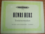 Henri Herz tonleiterstudien scales and exercises-games/Edition Peters