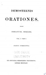 Demosthenis orationes