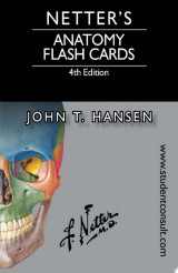 Netter's Anatomy Flash Cards