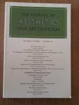 The journal of aesthetics and art criticism, vol. 68,3 (Summer 2010)