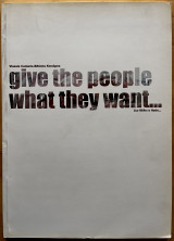 Give the people what they want… ό,τι θέλει ο λαός…