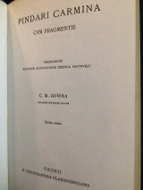 Pindari carmina cum fragmentis