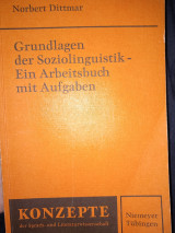 Grundlagen der soziolinguistik-ein arbeitsbuch mit aufgaben