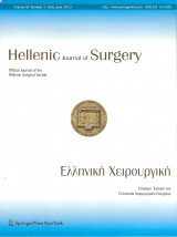 Hellenic Journal of Surgery Volume 82 Number 3 May June 2010