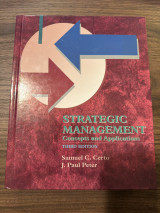Strategic Management Concepts and Applications