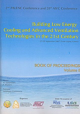 2nd PALENC Conference and 28th AIVC Conference - Building Low Energy Cooling and Advanced Ventilation Technologies in the 21st Century: Book of Proceedings: Crete Island, 27-29 September 2007