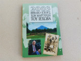 2003 Βιβλίο Ετους των Μαρτυρων του Ιεχωβά