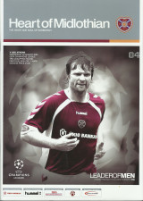 ΑΕΚ – Χαρτς – Προκριματικά Champions League 2006 – 2007 - Πρόγραμμα Αγώνα