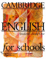 Cambridge English for Schools 1 Student's book Level 1