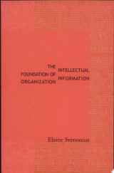 The Intellectual Foundation of Information Organization