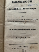 Handbuch der christlichen Archäologie 1836