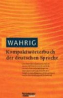 Kompaktwörterbuch der deutschen Sprache