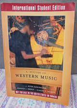 A History of Western Music
