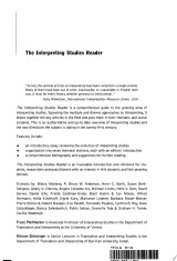 The Interpreting Studies Reader
