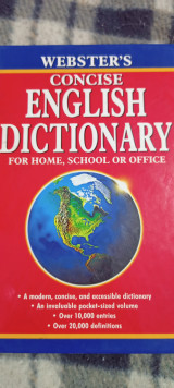 Webster's Concise English Dictionary
