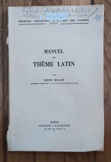 Manuel de thème latin