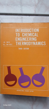 Introduction to chemical engineering thermodynamics