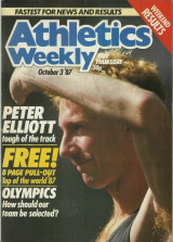 Athletics Weekly Magazine – 03 October 1987 - Στίβος