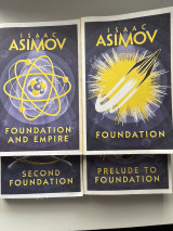 Foundation Series (Prelude to foundation, Foundation, Second Foundation, Foundation and empire)