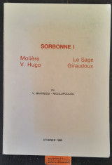 Sorbonne I Moliere, V. Hug0, Le Sage, Giraudoux