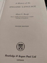 A History of the English Language