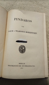 Pindaros 1922