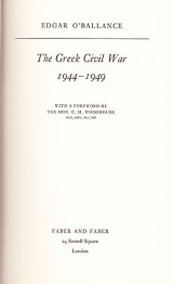 The Greek Civil War 1944-1949