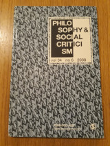 Philosophy & social criticism, vol. 34, no. 6